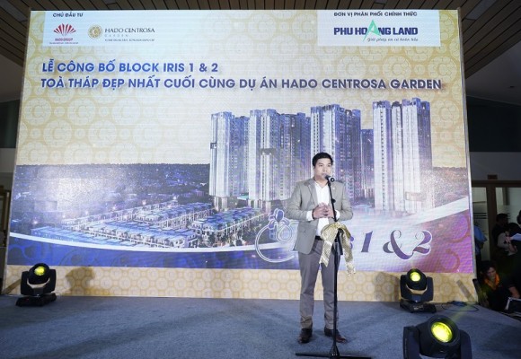 Lễ Công Bố Block Iris 1 & 2 : Tòa tháp đẹp nhất cuối cùng dự án HaDo Centrosa Garden